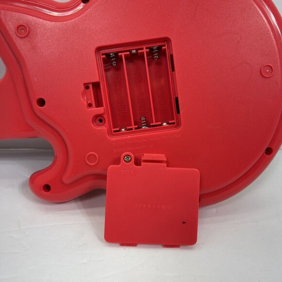 The Wiggles Red Guitar Musical Songs & Sounds Toy 2003 Spin Master Tested Works - Picture 8 of 10